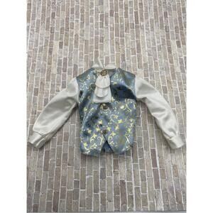 Vintage Ken Barbie Doll Princess And Pauper King Dominick Prince Jacket Shirt S1